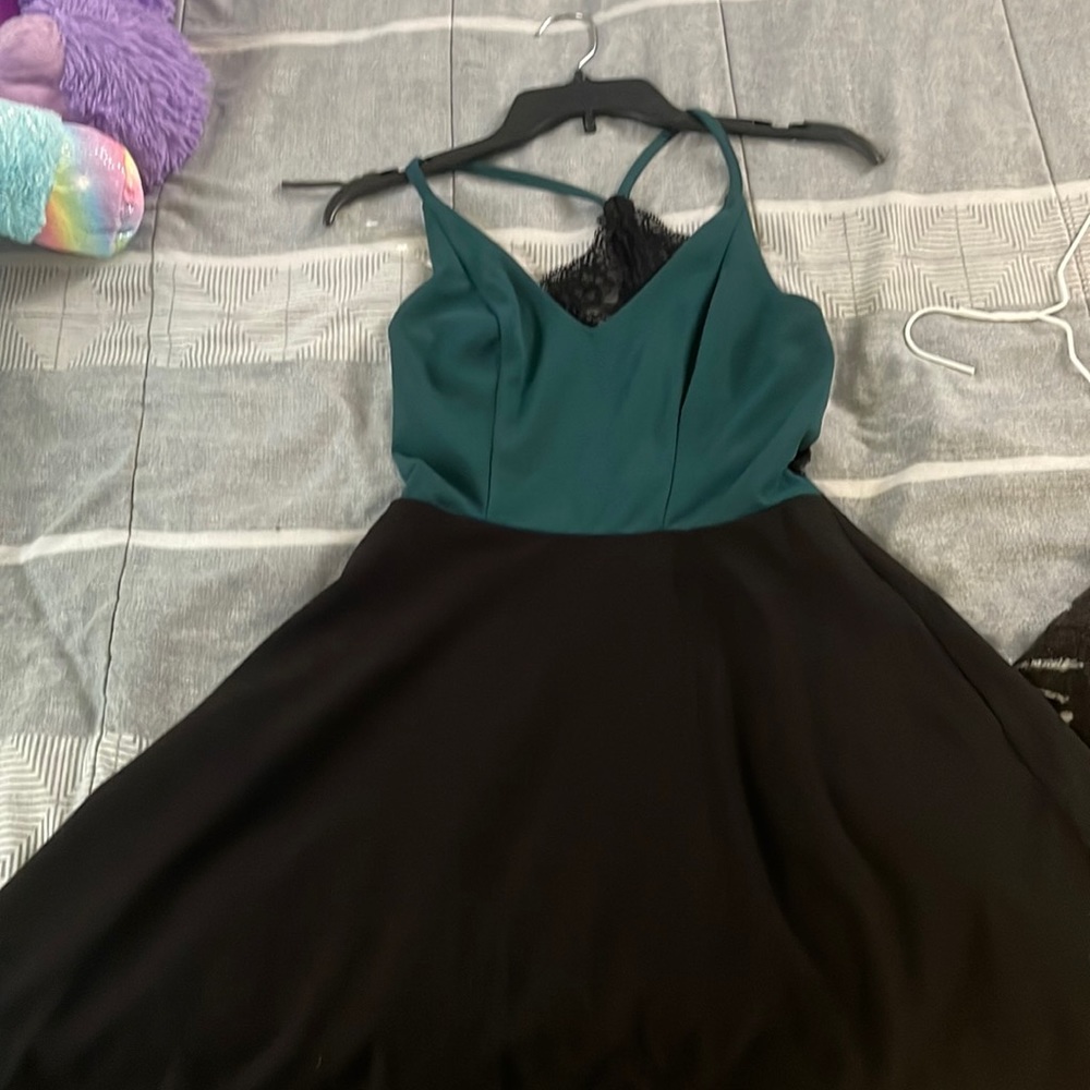 Emerald dress